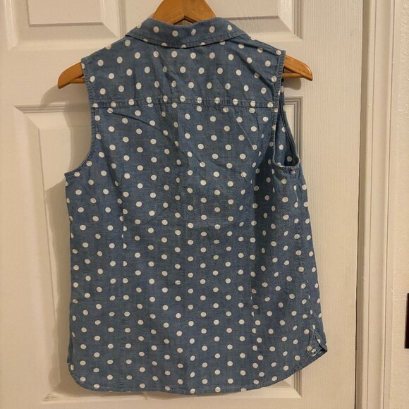 Tommy Hilfiger sleeveless button down - M - Picture 2 of 6